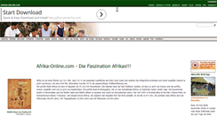 Desktop Screenshot of afrika-online.com
